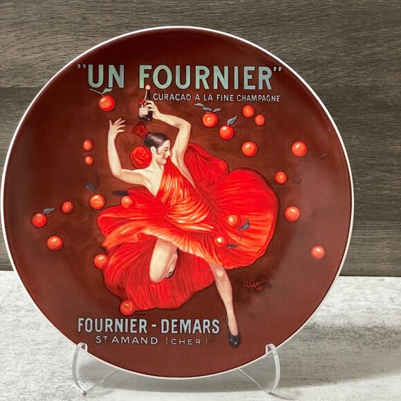 Vintage 2002 Pottery Barn Bubbly Series Un Fornier Champagne 8" Salad Plate - Picture 1 of 8